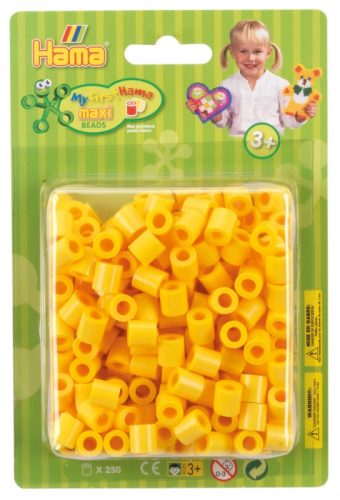 Hama MAXI Első gyöngykészletem - 250 db-os sárga - 8503