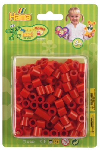 Hama MAXI Első gyöngykészletem - 250 db-os piros - 8505