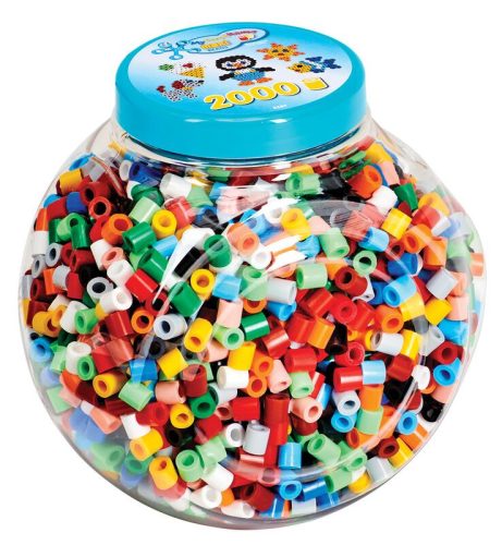 Hama MAXI Első gyöngykészletem - 2000 db-os vegyes szín - 8589